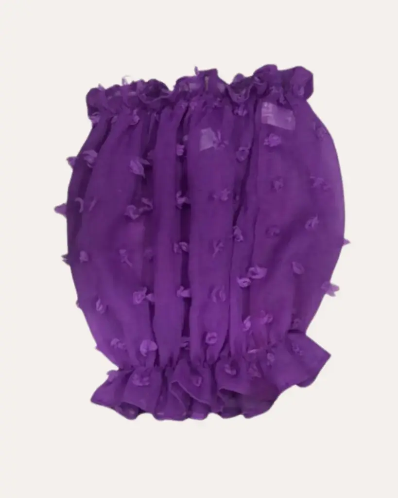 TOP MORADO TRANSPARENTE BINOVA