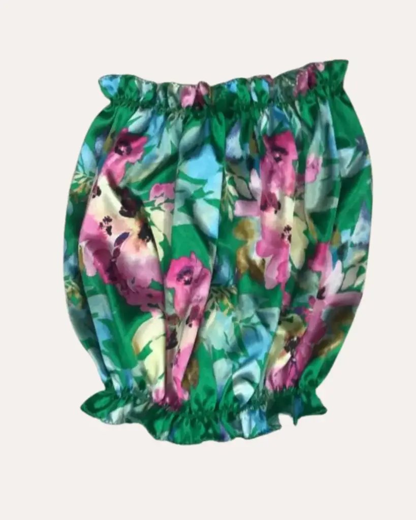 TOP FLORES VERDES CON COLORES BINOVA