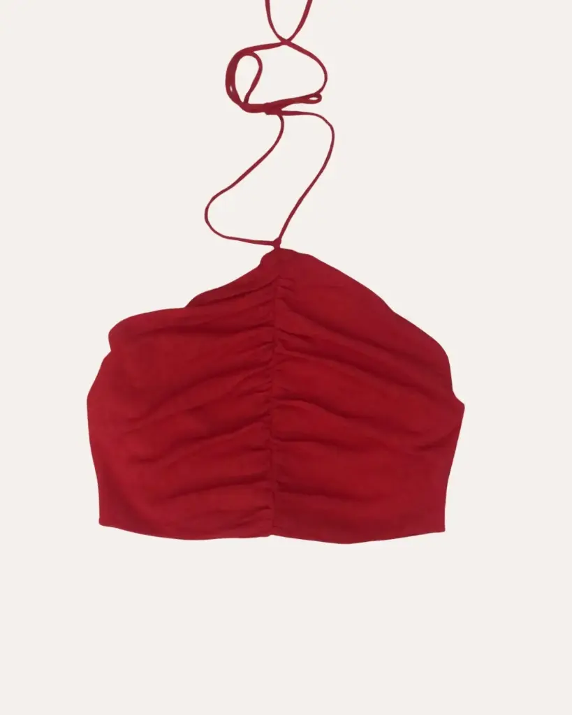 TOP ROJO PULL&BEAR