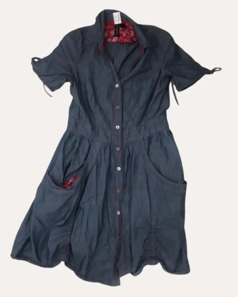 VESTIDO RAINBOW CHAMBRAY