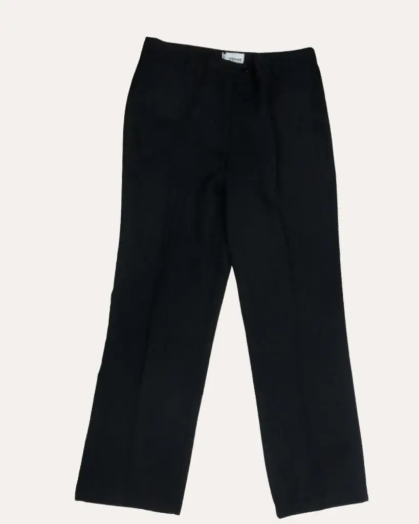 PANTALON AZUL CON NEGRO