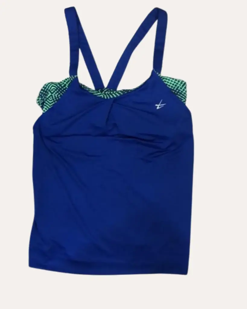 FRANELA DEPORTIVA VERDE Y AZUL