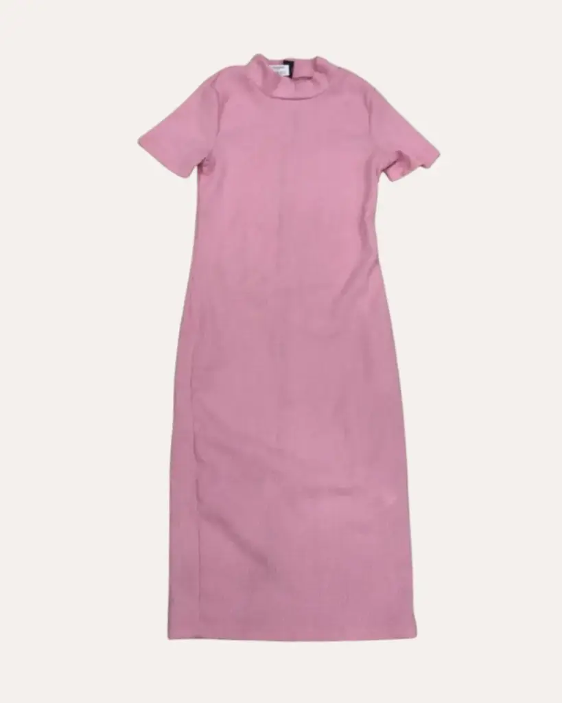 VESTIDO ROSA CHICLE SHEIN 