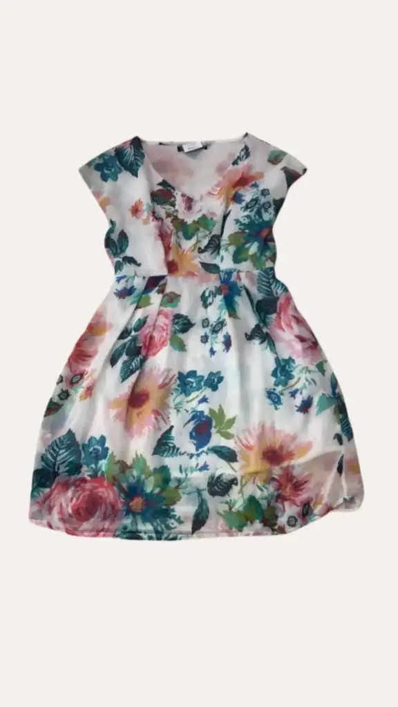 VESTIDO BLANCO TOPITOP