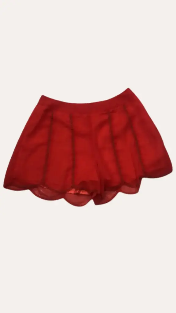 SHORT ROJO ART&CO 