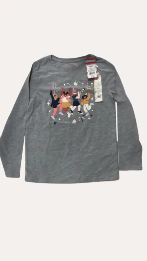 FRANELA GRIS CAT&JACK