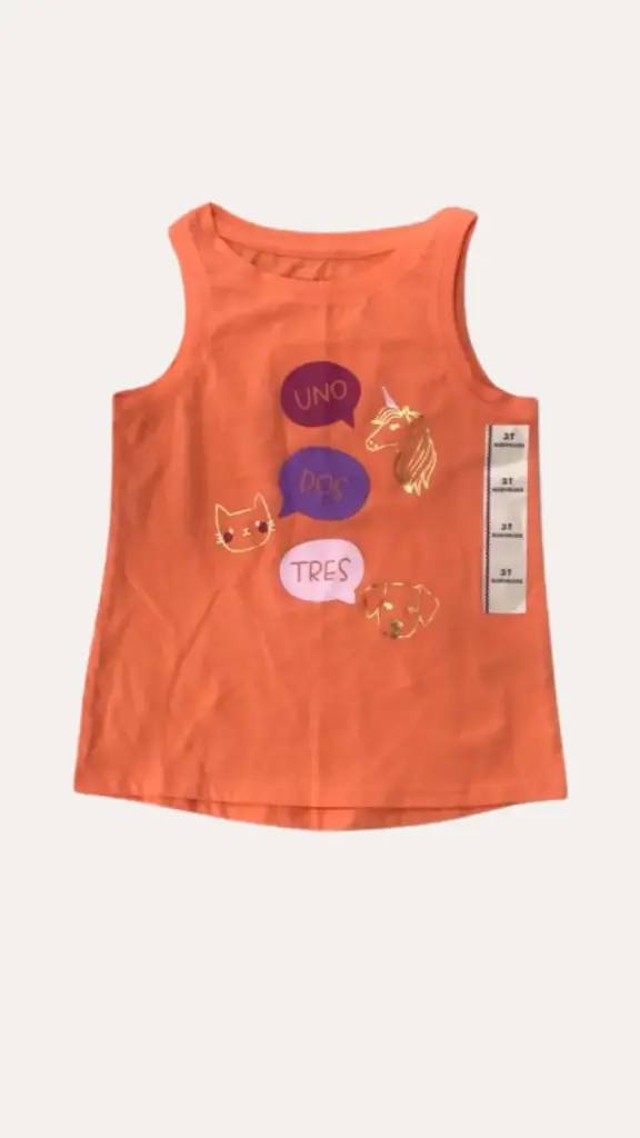 FRANELA NARANJA CAT&JACK