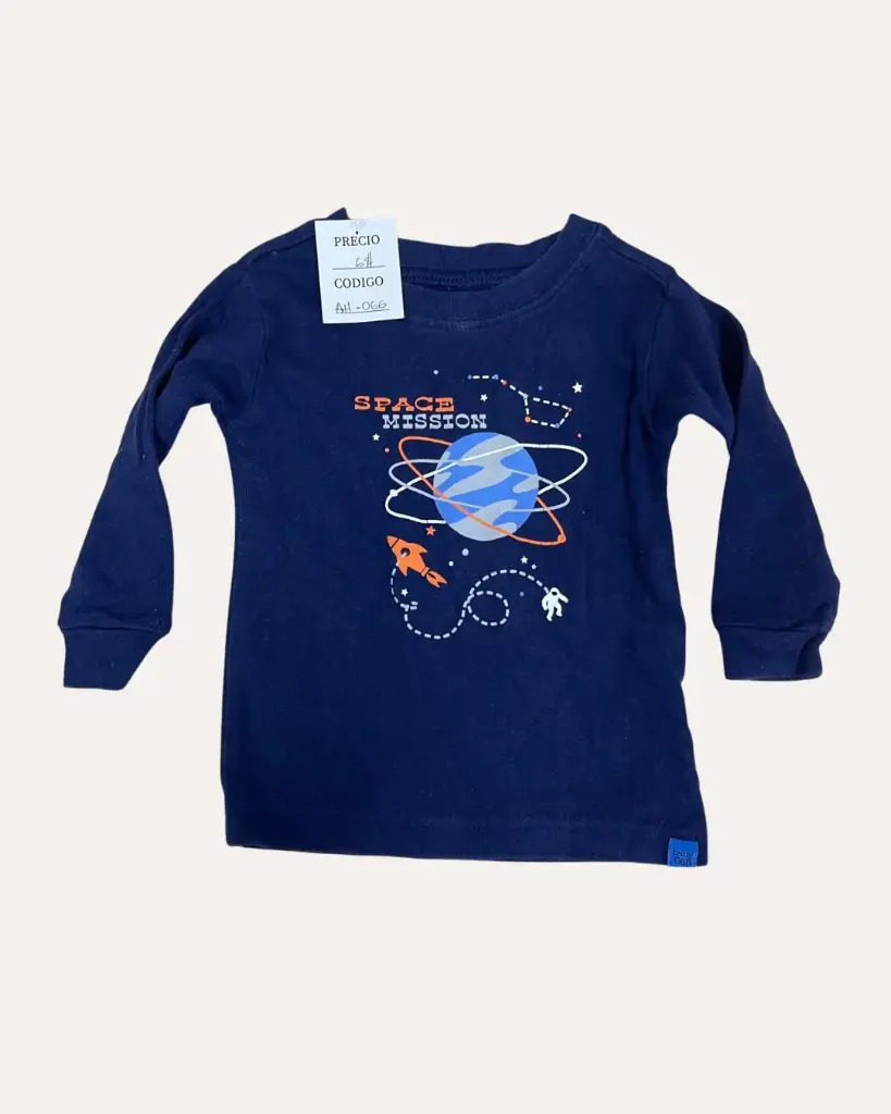 SUETER AZUL MARINO BABYGAP