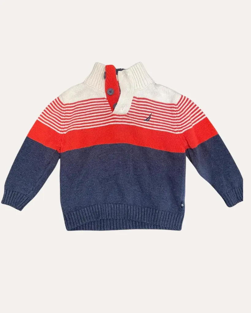 SUETER ROJO/AZUL/BLANCO NAUTICA