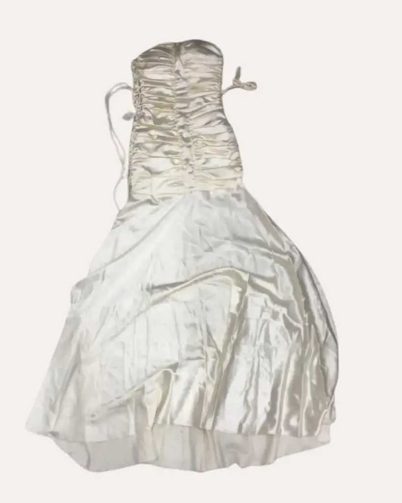 VESTIDO BLANCO PERLA 