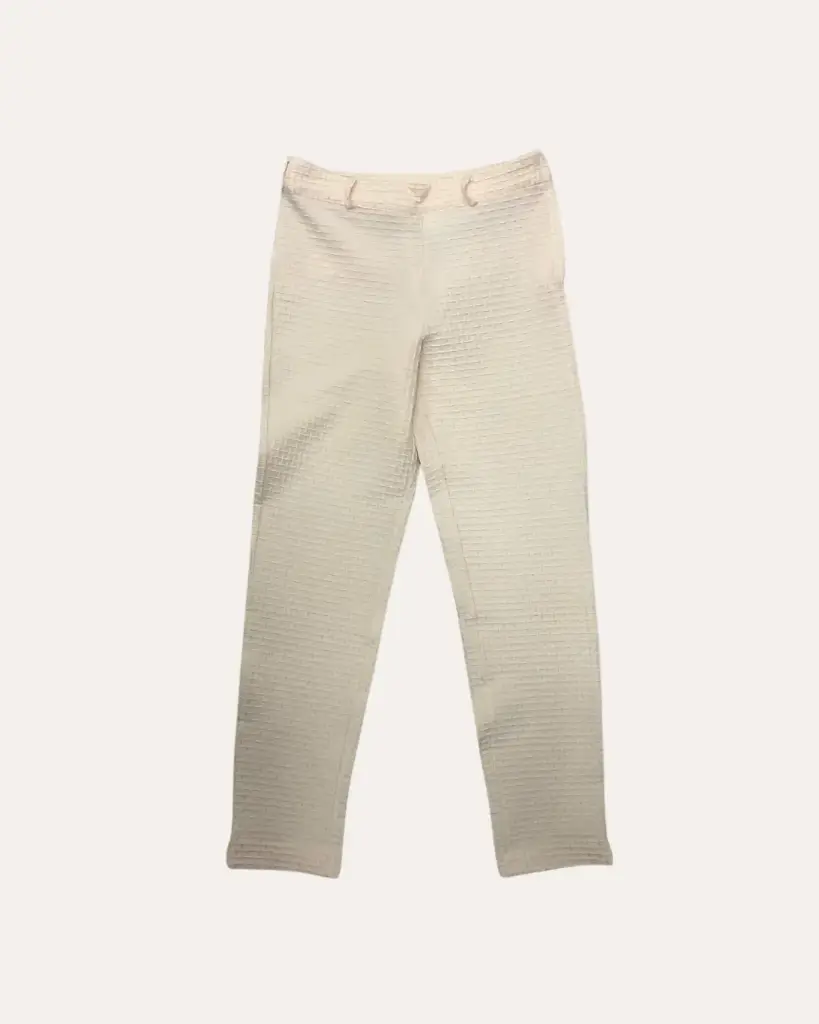 PANTALON BEIGE CORRUGADO