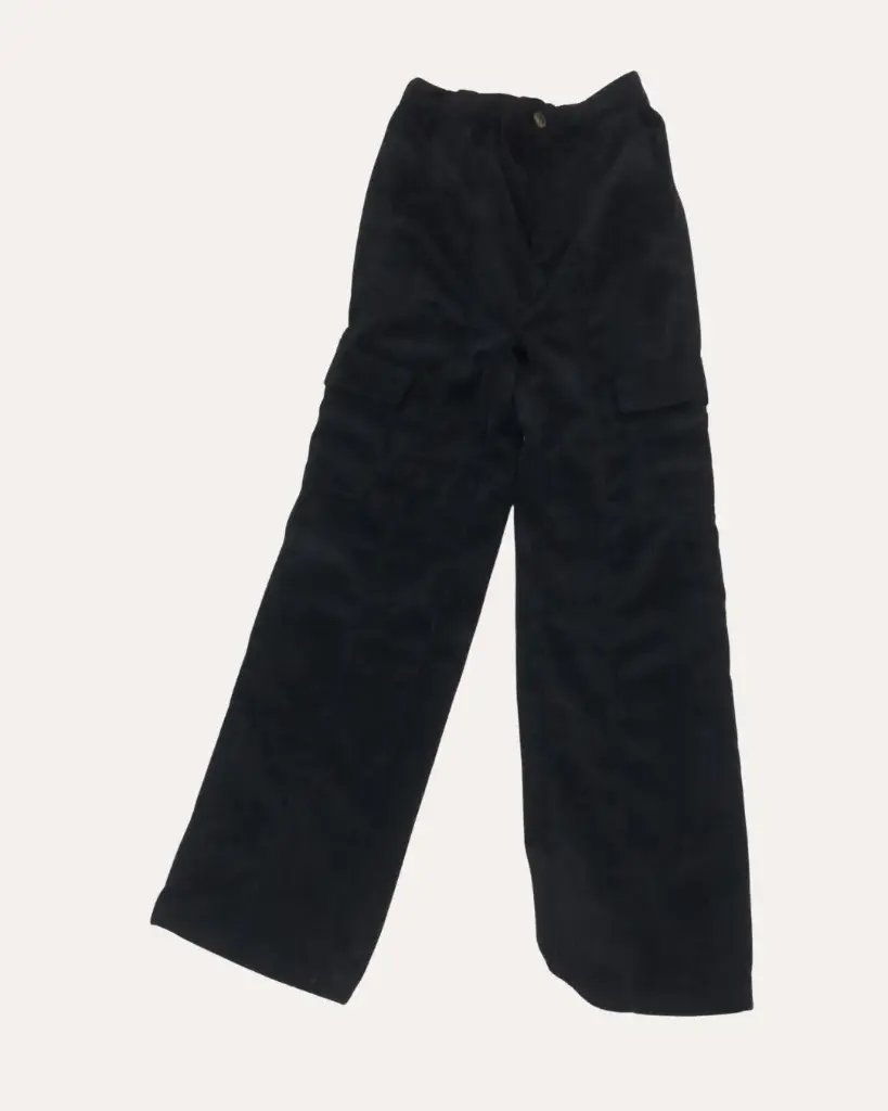 PANTALON NEGRO DE PANA
