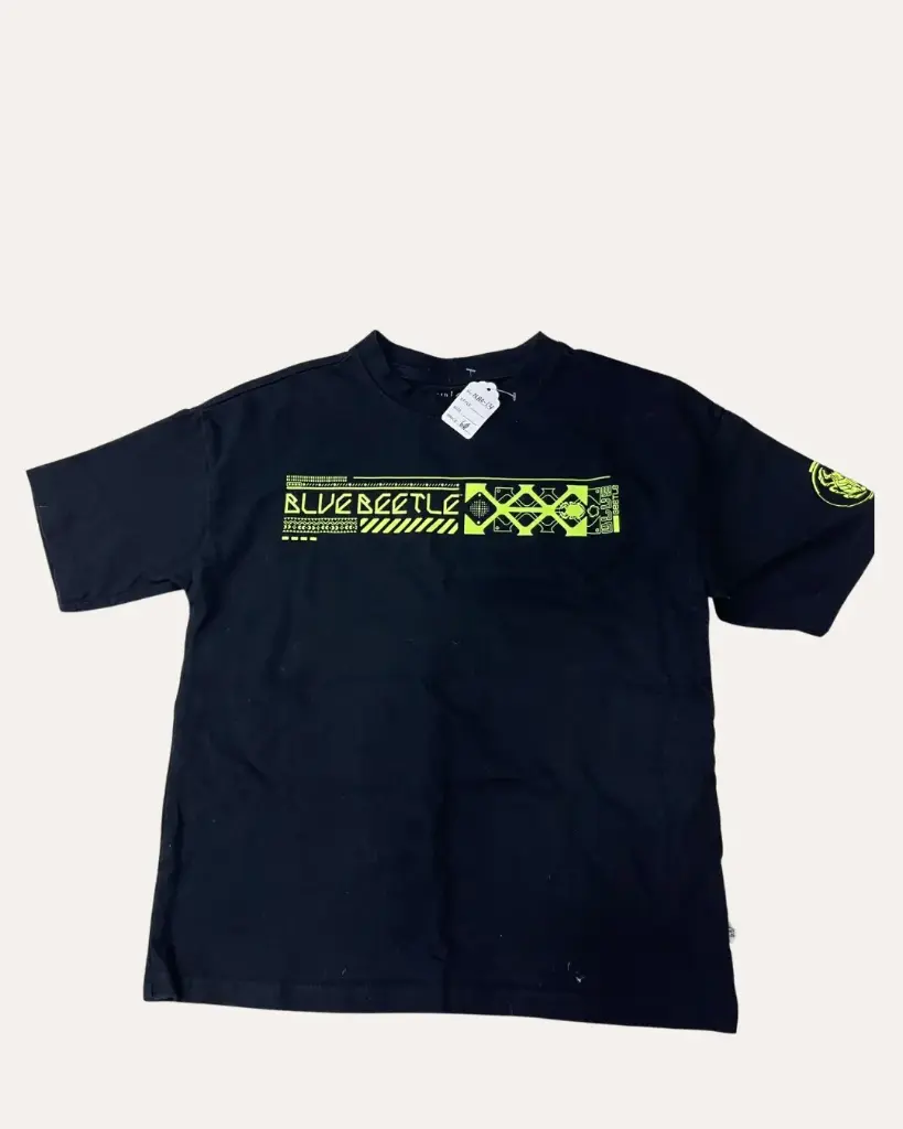 FRANELA NEGRO CON VERDE GAP KIDS