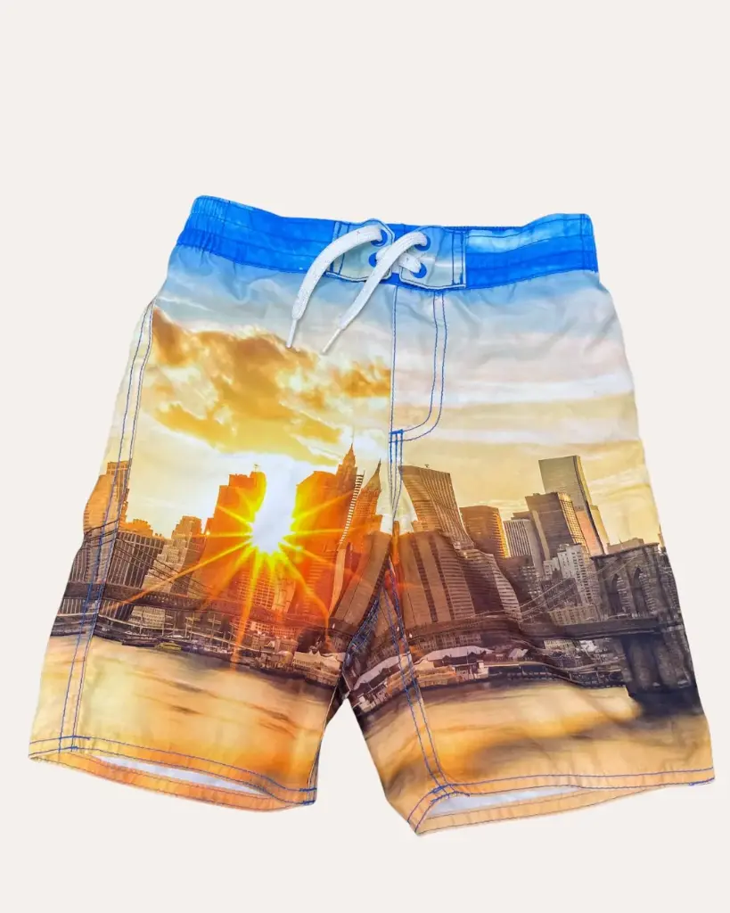 BERMUDA ESTAMPADO DE LA CIUDAD DE NY OLD NAVY KIDS