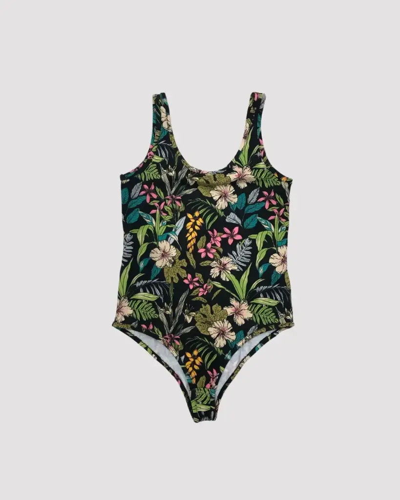 BODY  NEGRO CON FLORES NUEVO