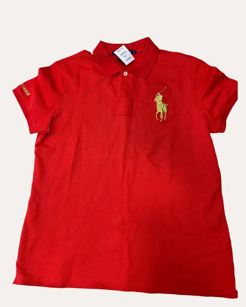 CAMISA NARANJA POLO