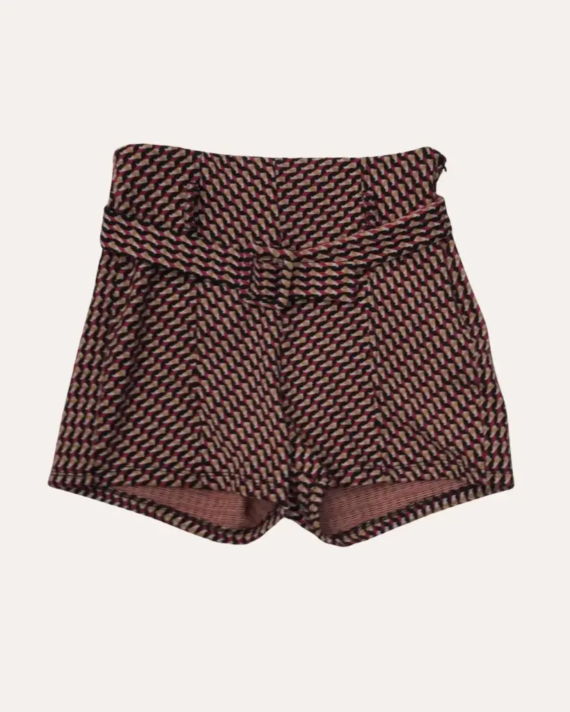 SHORT CUADROS BERSHKA