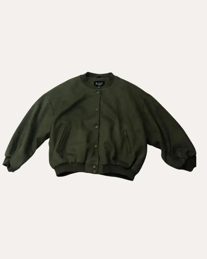 CHAQUETA VERDE MILITAR BALU 