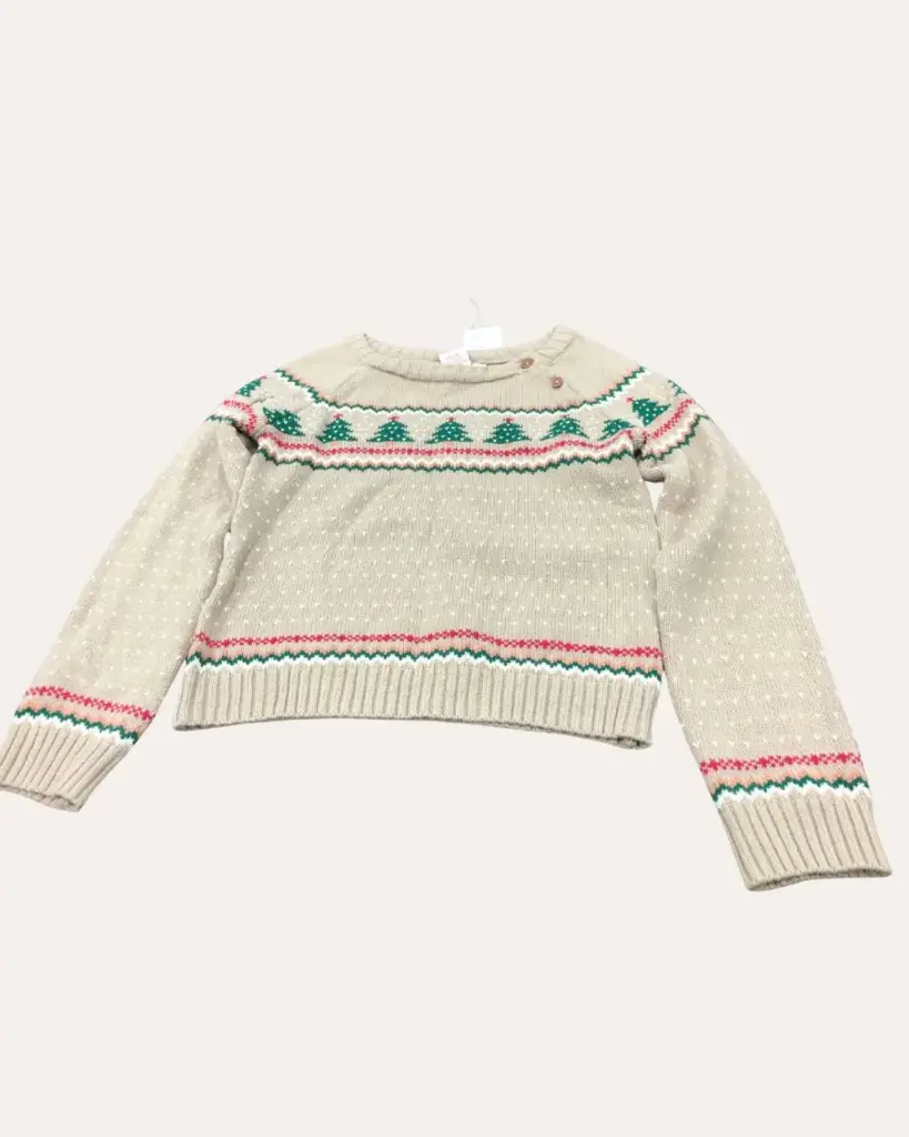 SUETER BEIGE DE NAVIDAD TOMMY BAHAMA