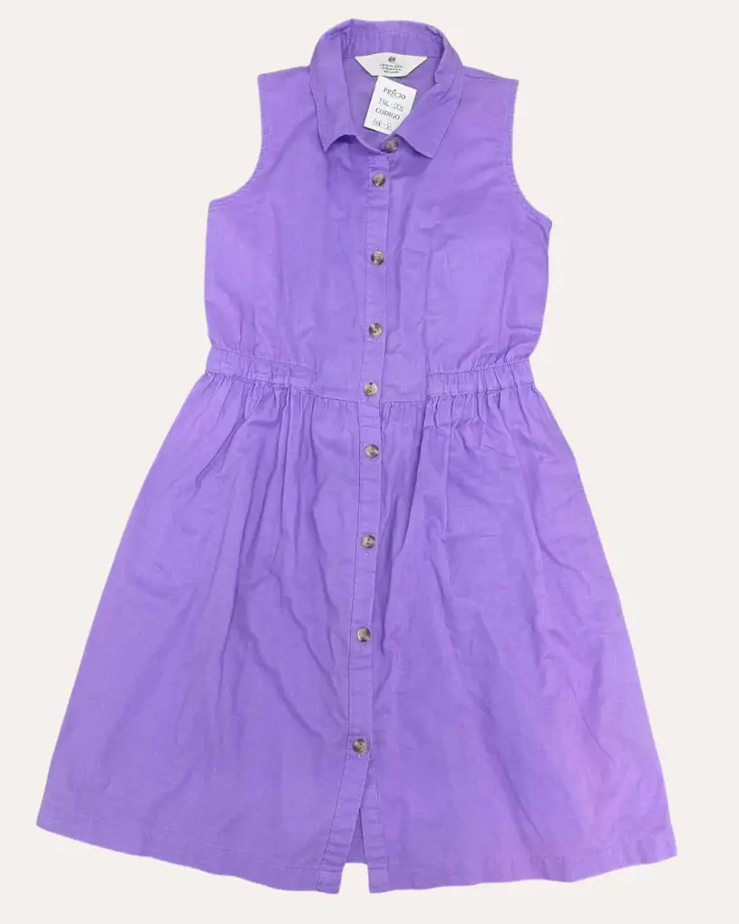 VESTIDO MORADO H&M 
