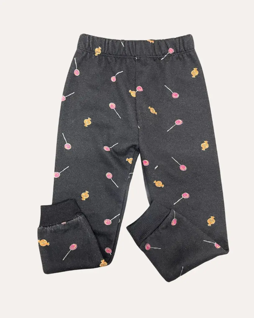 LEGGING NEGRO CON CHUPETAS