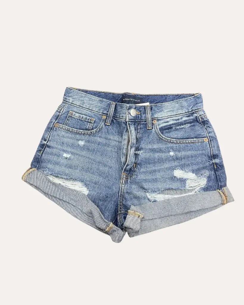 SHORT DE JEAN AEROPOSTALE