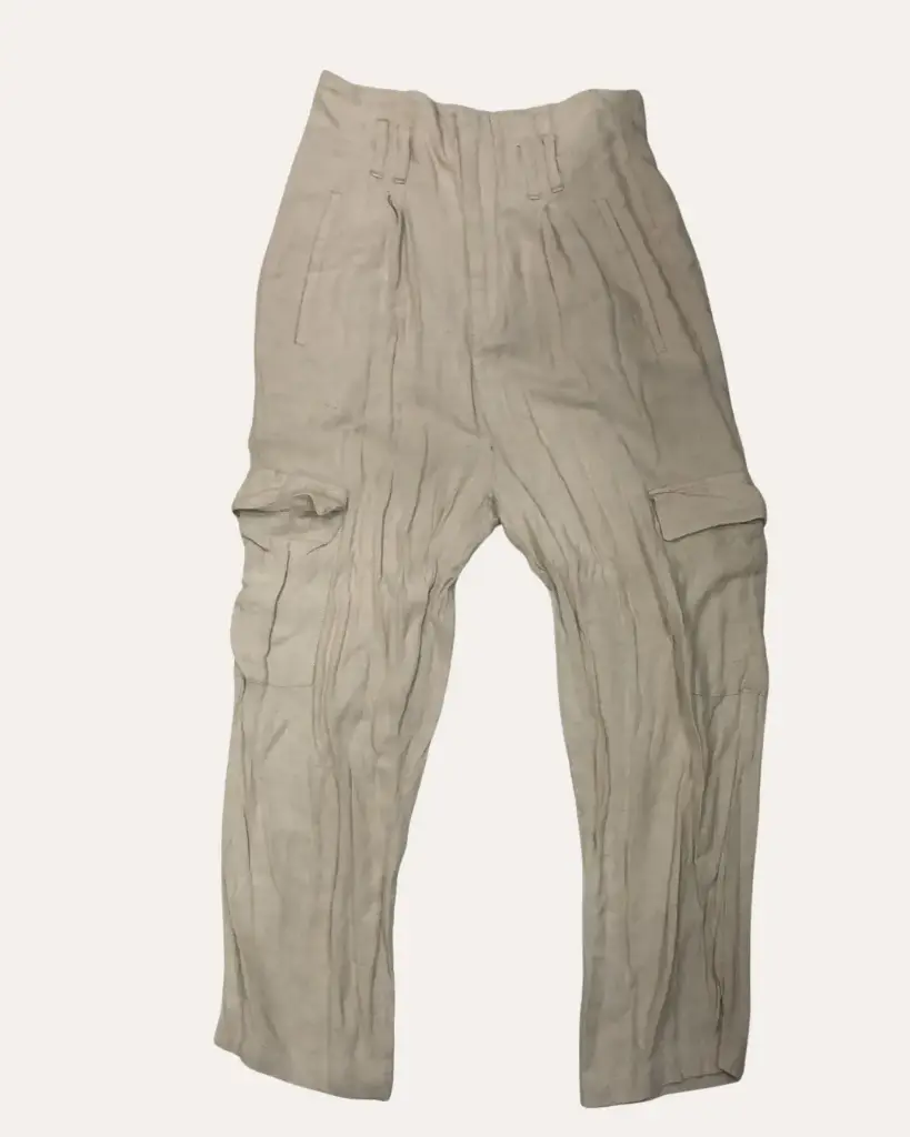 PANTALON BEIGE STRADIVARIUS 