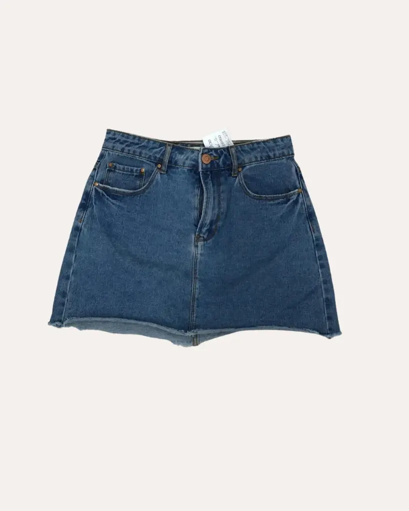 FALDA JEAN CLARO FOREVER 21