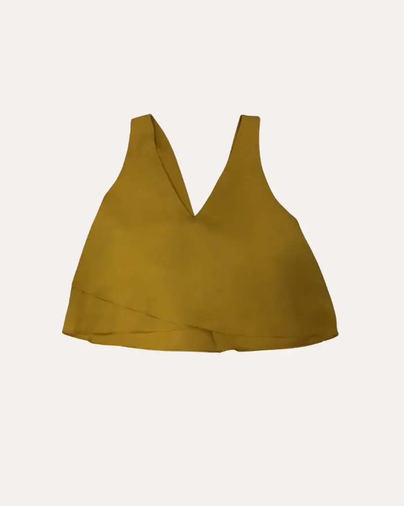 BLUSA AMARILLA ZARA 