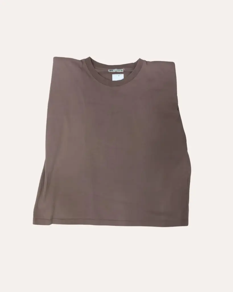 BLUSA NUDE ZARA