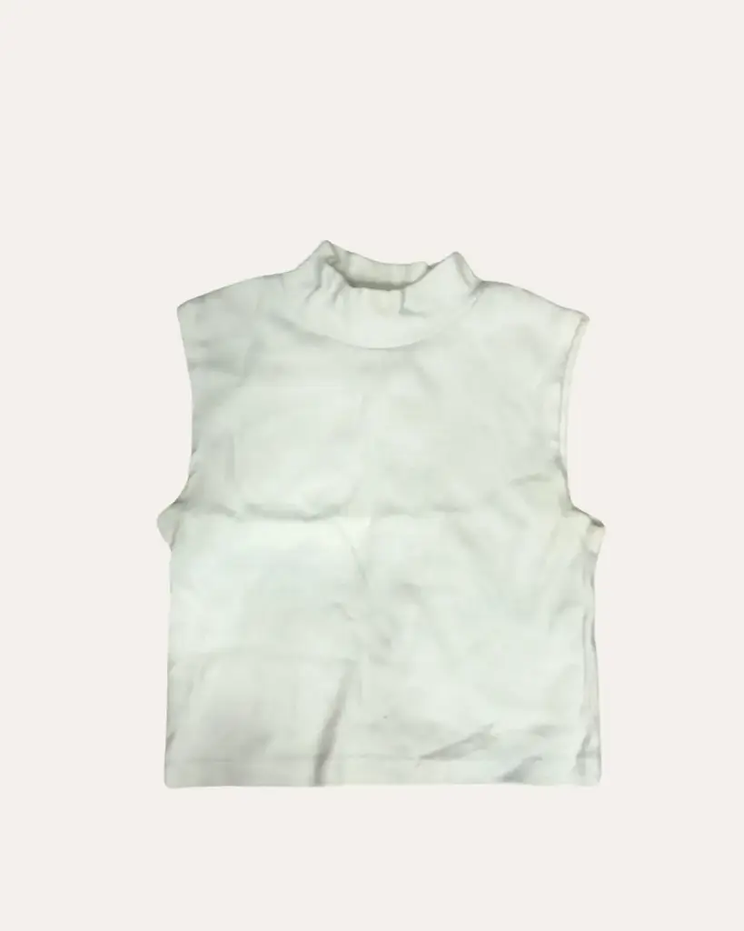 TOP BLANCO ZARA 