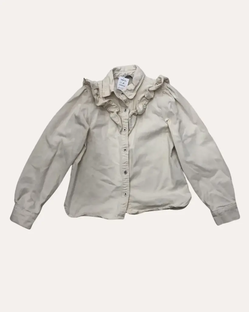 CHAQUETA CREMA PRIMARK 