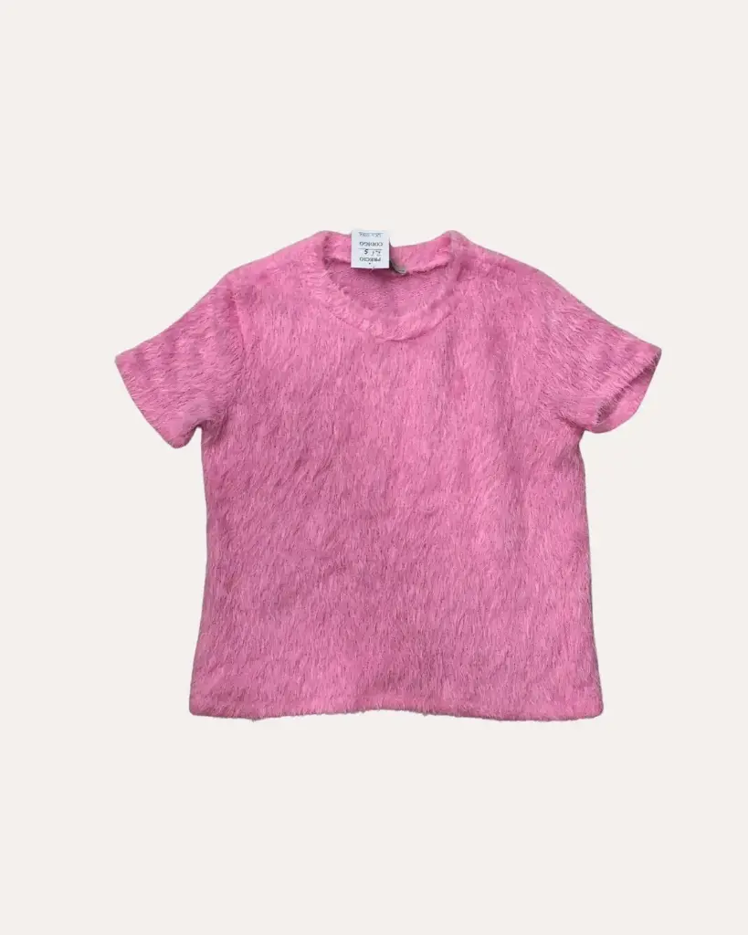 BLUSA ROSA CHICLE ZARA 