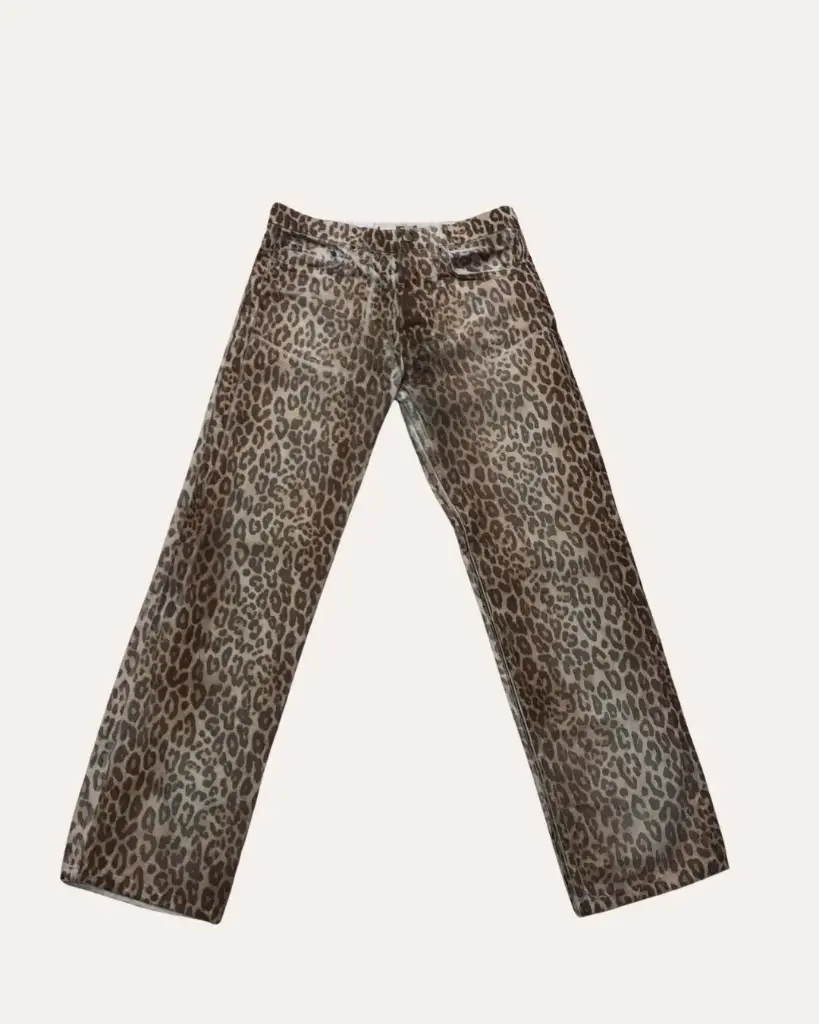 PANTALON ANIMAL PRINT ZARA 