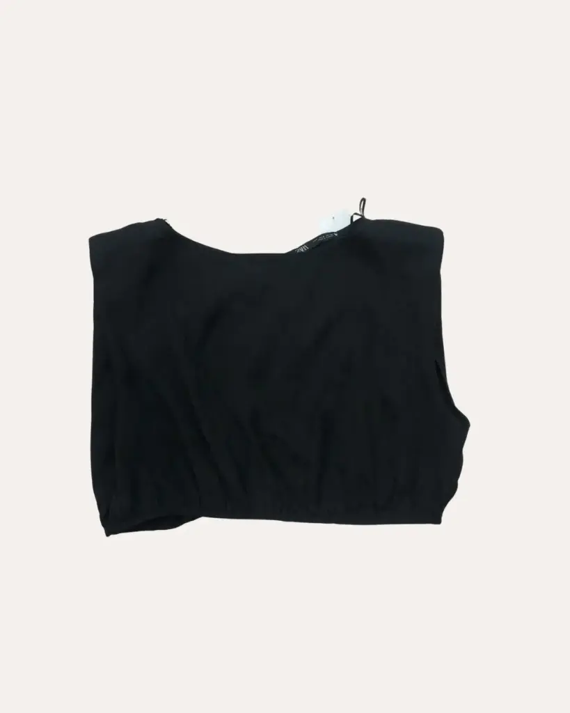TOP NEGRO ZARA 