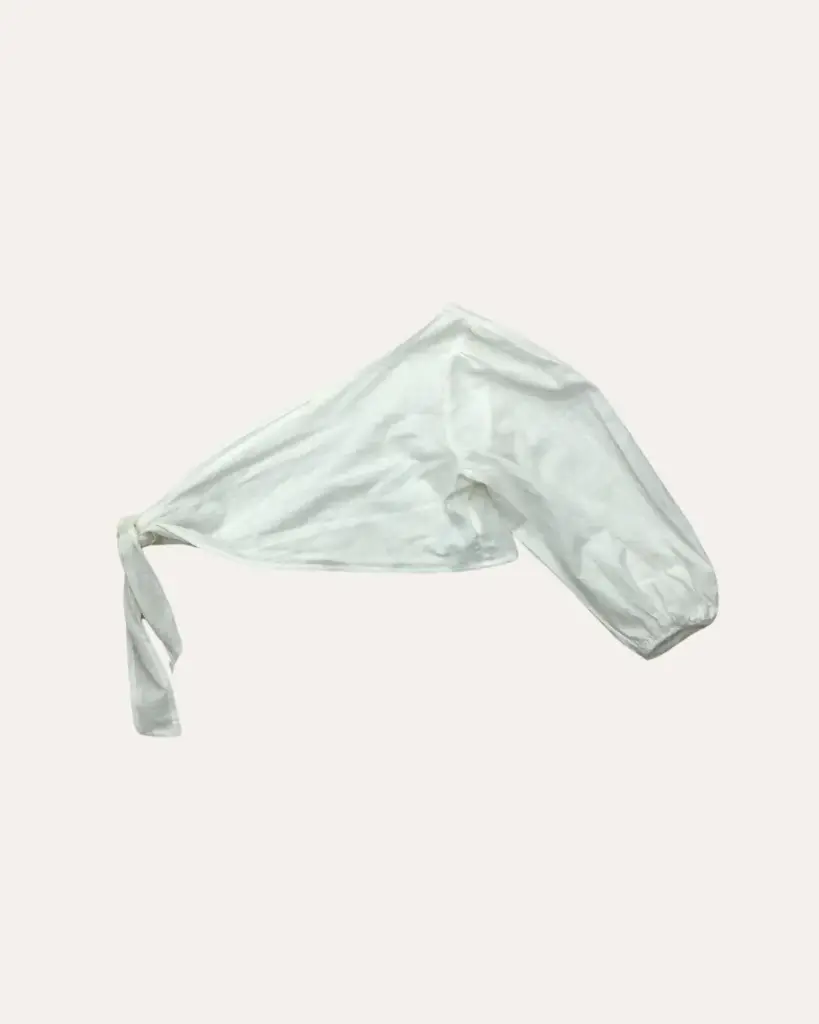TOP BLANCO LINO SHEIN