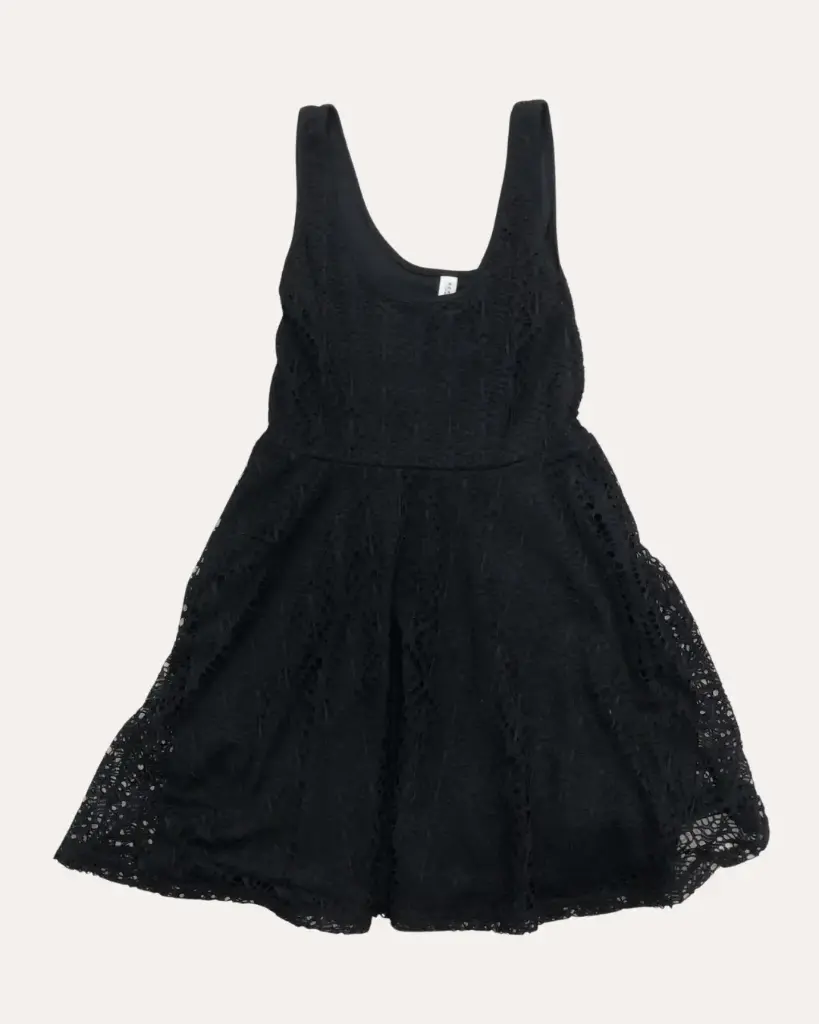 VESTIDO NEGRO AEROPOSTALE 
