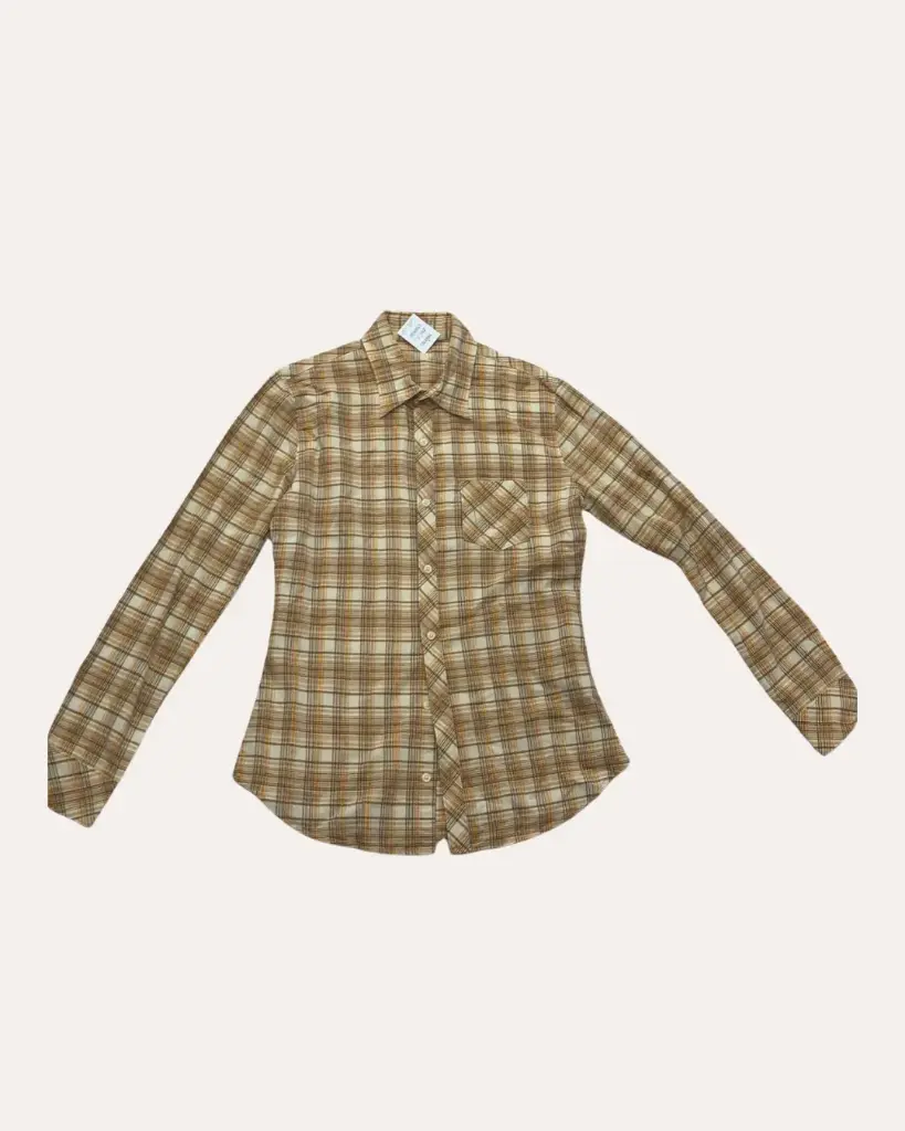 CAMISA AMARILLO CON CUADROS TRUE REBELION