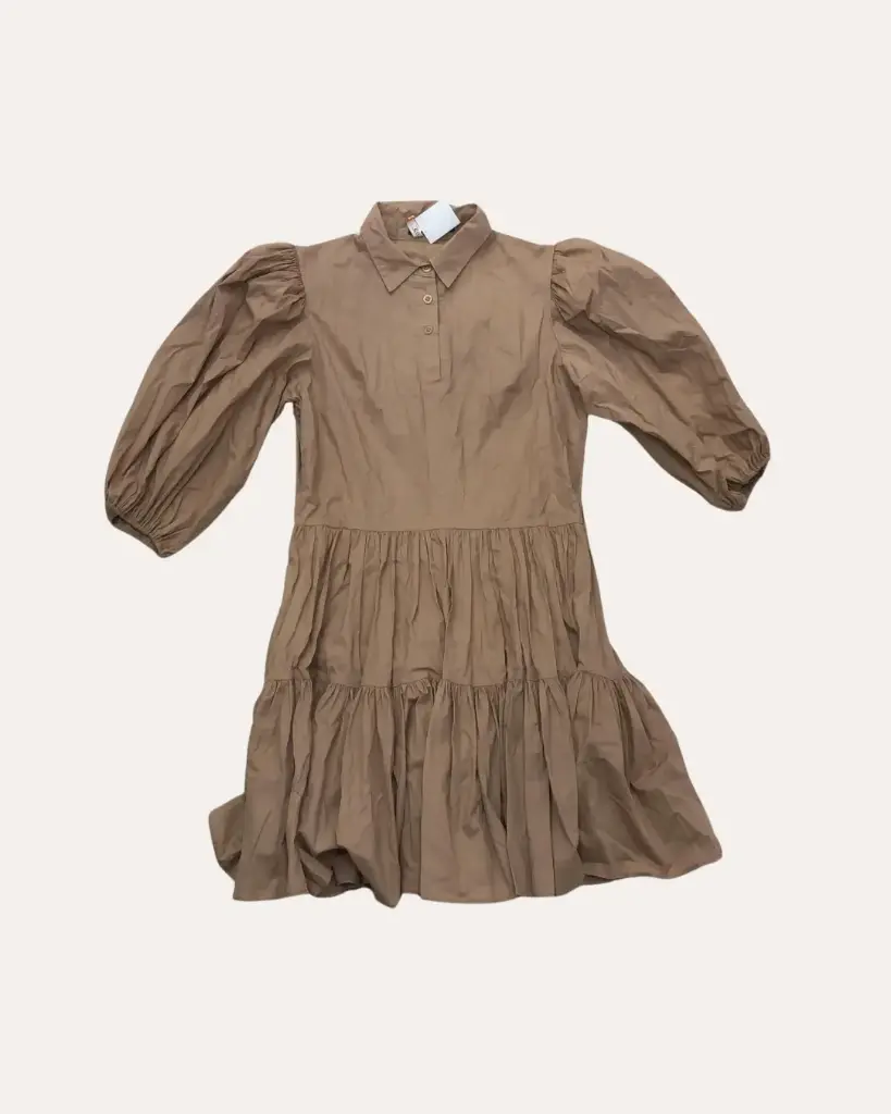 VESTIDO BEIGE BALBOA
