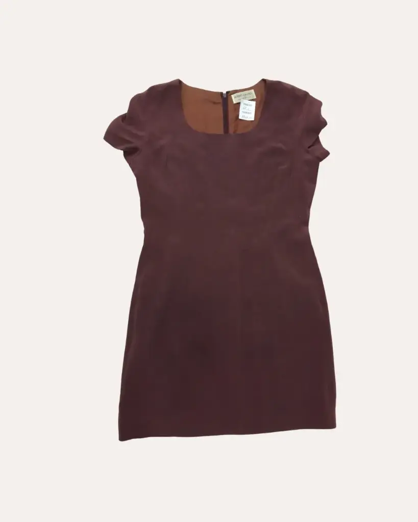 VESTIDO MARRON GIORGIO KAUTEN 