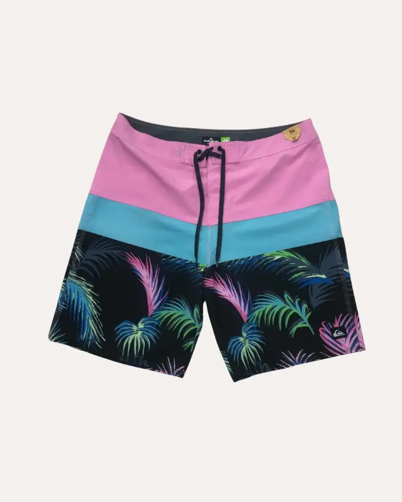 SHORT ROSA CON AZUL QUIKSILVER