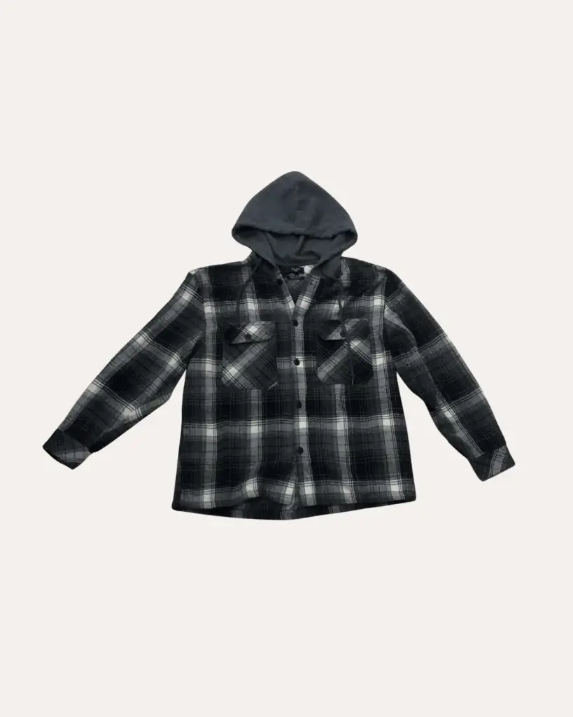 SUETER GRIS DE CUADROS BALU 