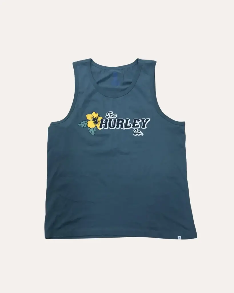 FRANELILLA AZUL HURLEY BRAND