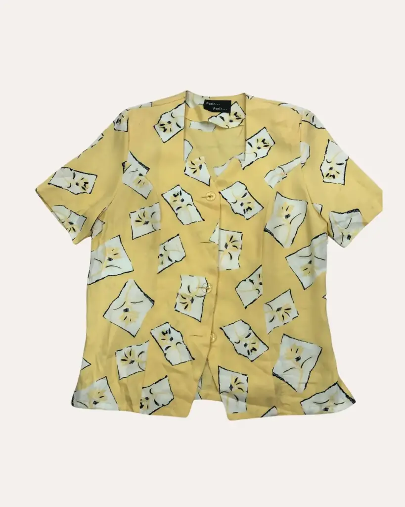 BLUSA AMARILLO PARIS 