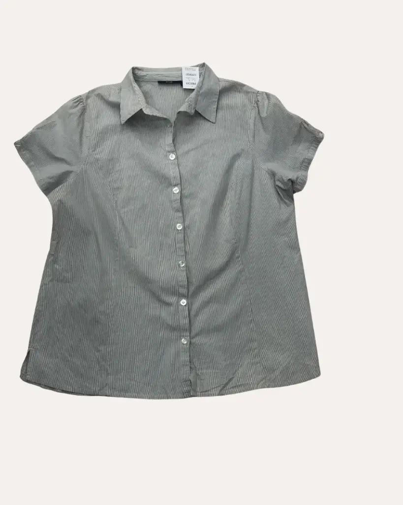 CAMISA DE RAYAS GRISES 