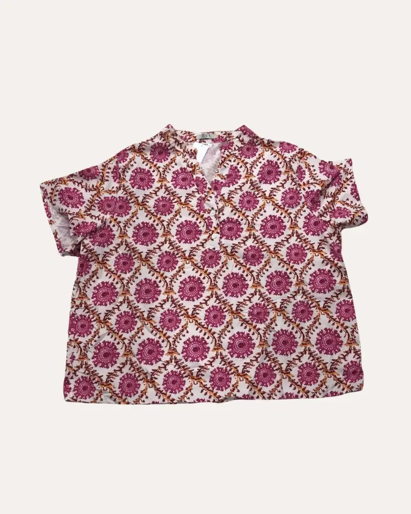BLUSA BACTERIAS ROSADAS H&L 