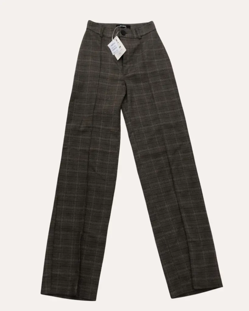 PANTALON CUADROS PULL&BEAR