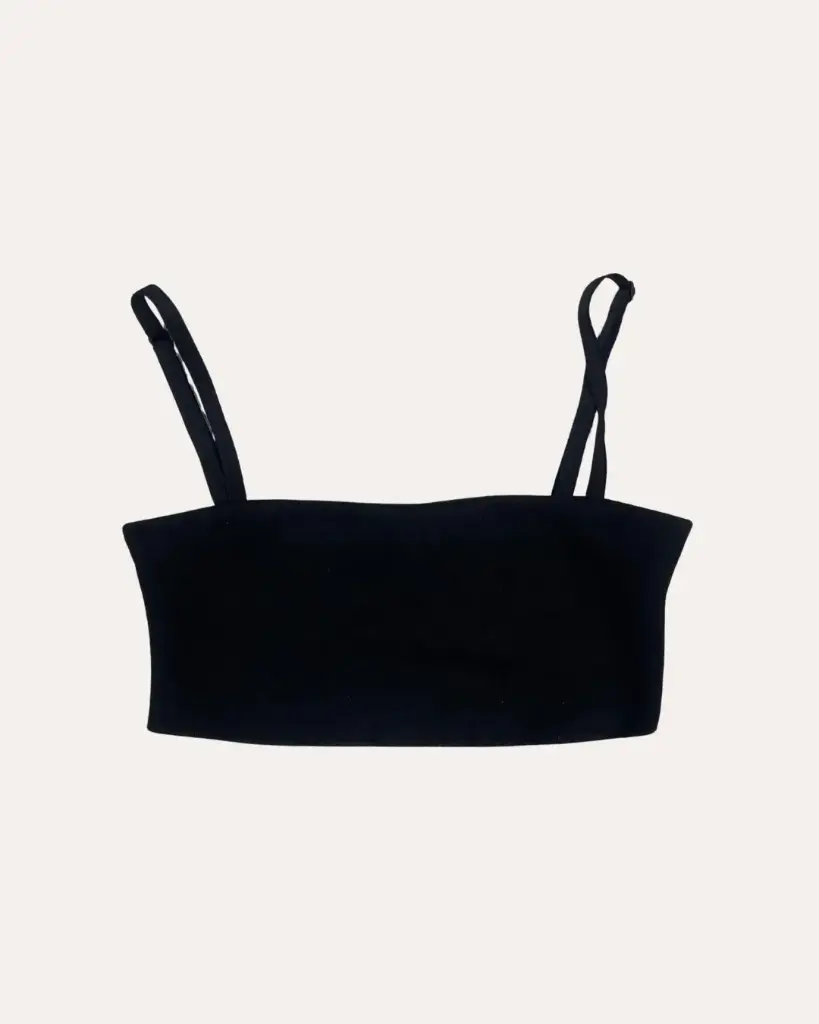 TOP NEGRO ZARA 