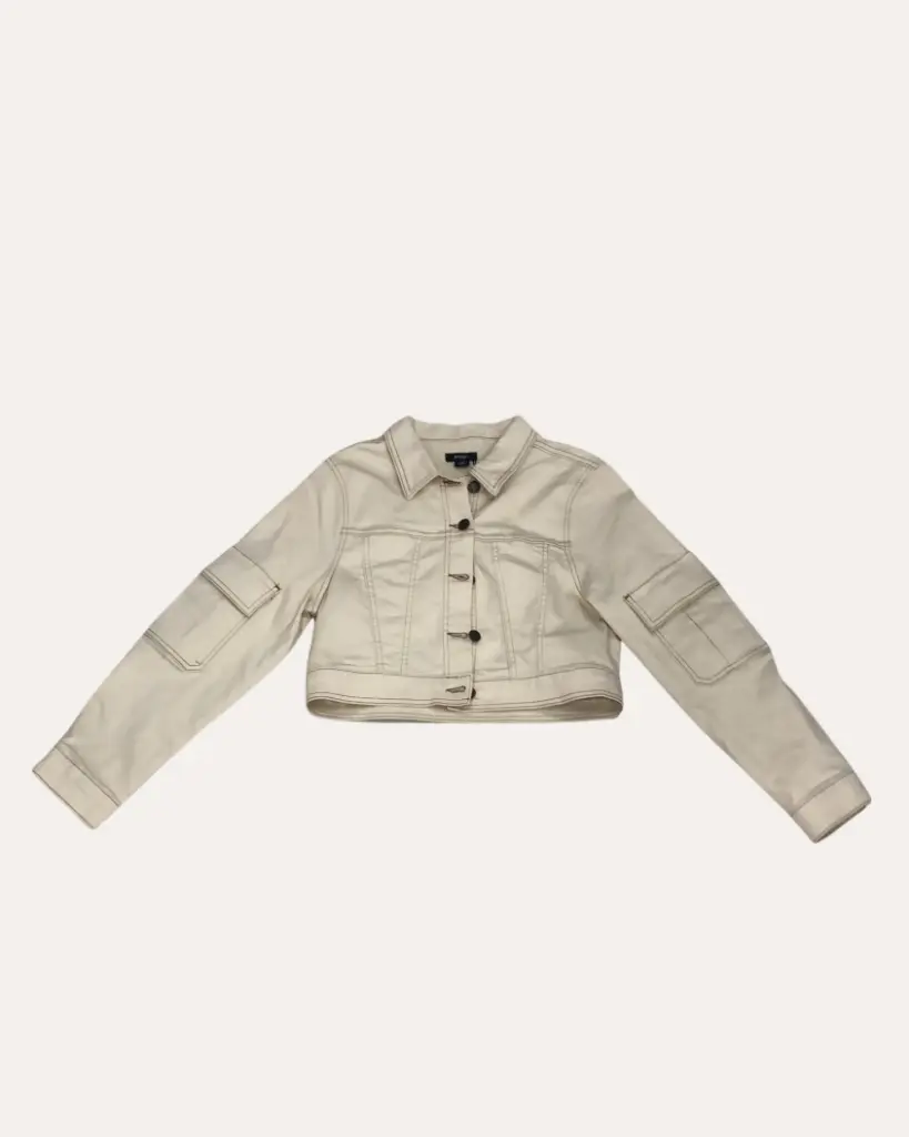 CHAQUETA BEIGE NASTY GAL 