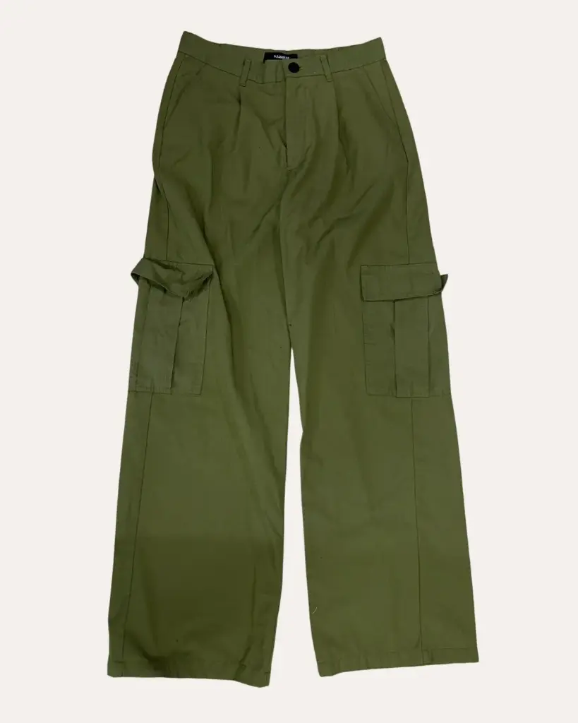 PANTALON VERDE PULL&BEAR